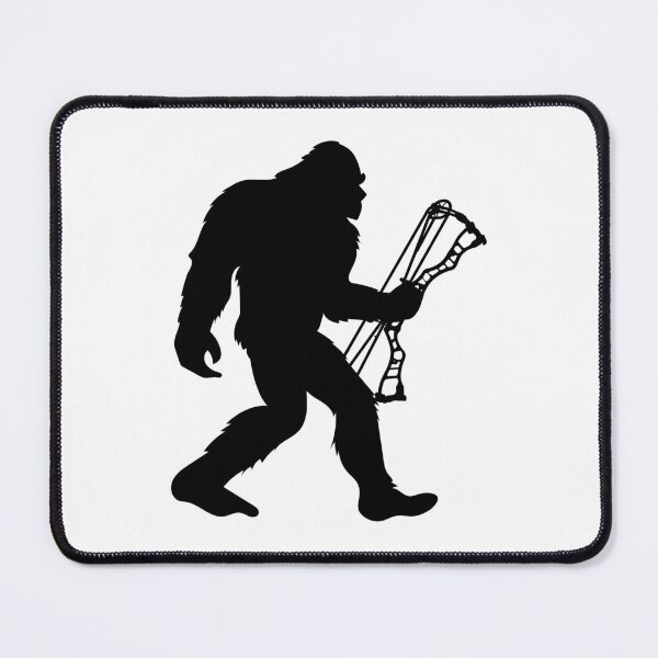 Item preview, Bigfoot Sasquatch Bowhunting Bow Hunter designed and sold by DamnGoodDesign.