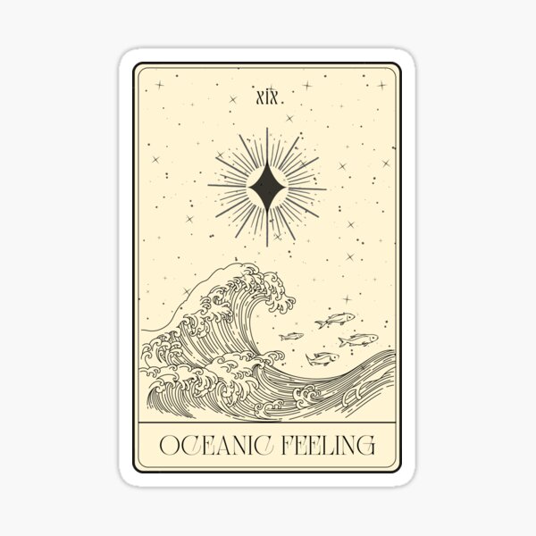 Oceanic Feeling Sticker Tarot Card Sticker