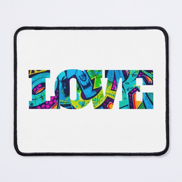 Item preview, Colorful graffiti Love shape- graffiti aesthetic style designed and sold by Red-ElYoubi.