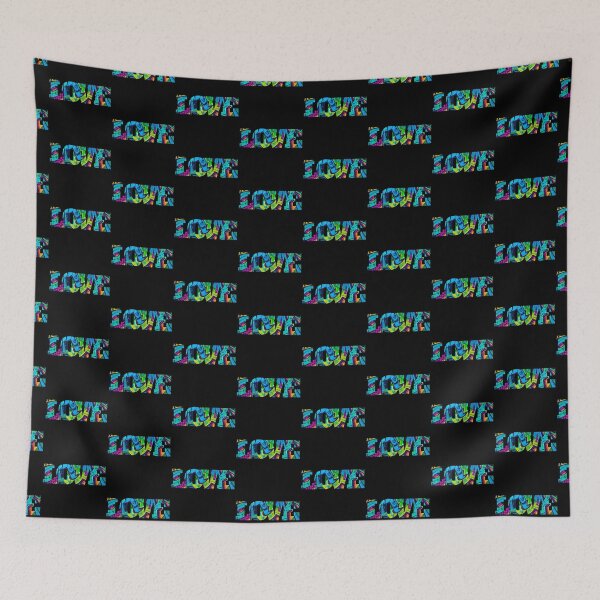 Item preview, Colorful graffiti Love shape- graffiti aesthetic style designed and sold by Red-ElYoubi.