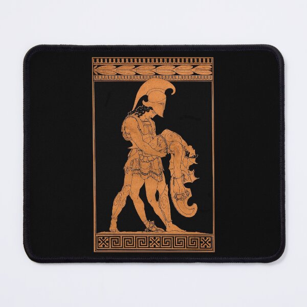 Item preview, Achilles holds the body of Pentheselia, the Amazon Queen designed and sold by Lefteris Betsis.