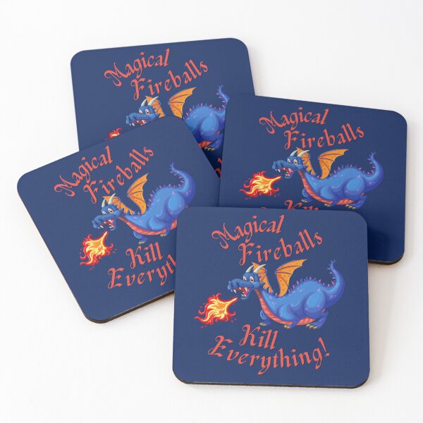 Item preview, Magical Fireballs kill everything! Red designed and sold by Goblinkind Publications.
