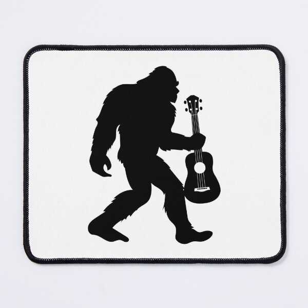 Item preview, Bigfoot Sasquatch Ukulele designed and sold by DamnGoodDesign.