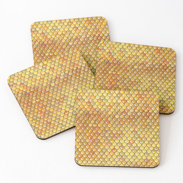 Item preview, Dragon scale - Golden Yellow tone designed and sold by Kestrelle.