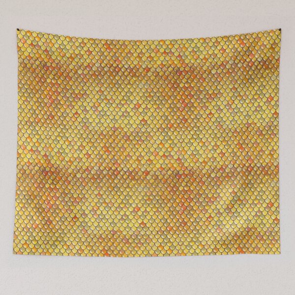 Item preview, Dragon scale - Golden Yellow tone designed and sold by Kestrelle.