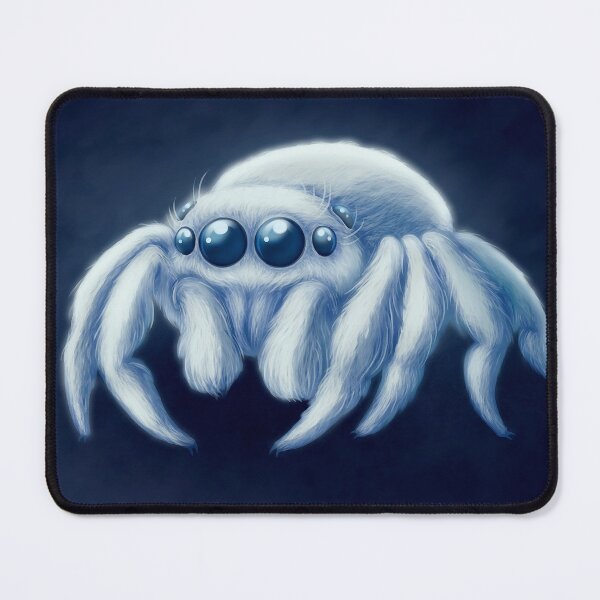 Item preview, Snowball Jumping Spider designed and sold by doomed-dreamer.