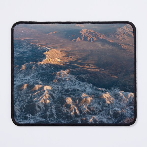 Item preview, Slow Sunrise Over the High Desert - Mojave With a Dusting of Snow designed and sold by Georgia Mizuleva.
