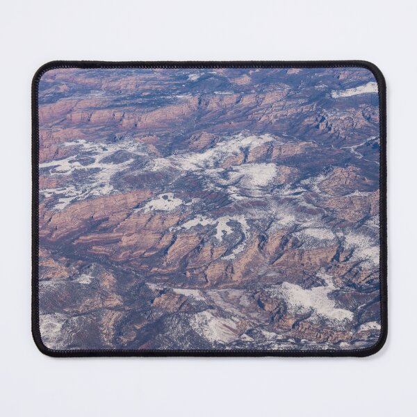 Item preview, Red Earth Canyons with a Dusting of Snow designed and sold by Georgia Mizuleva.