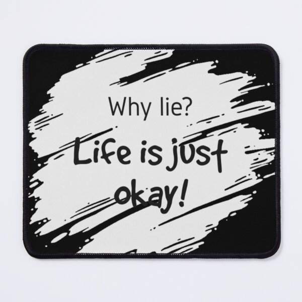 Item preview, Life is Ok designed and sold by designbyjodyb.