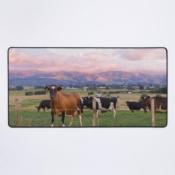Item preview,  Cows And Mountain Sunrise designed and sold by KarenWoodArt.
