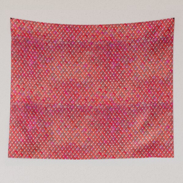 Item preview, Dragon scale - Red tone designed and sold by Kestrelle.