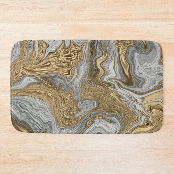 Item preview, Gold and Silver Abstract  designed and sold by beyondrainbows.