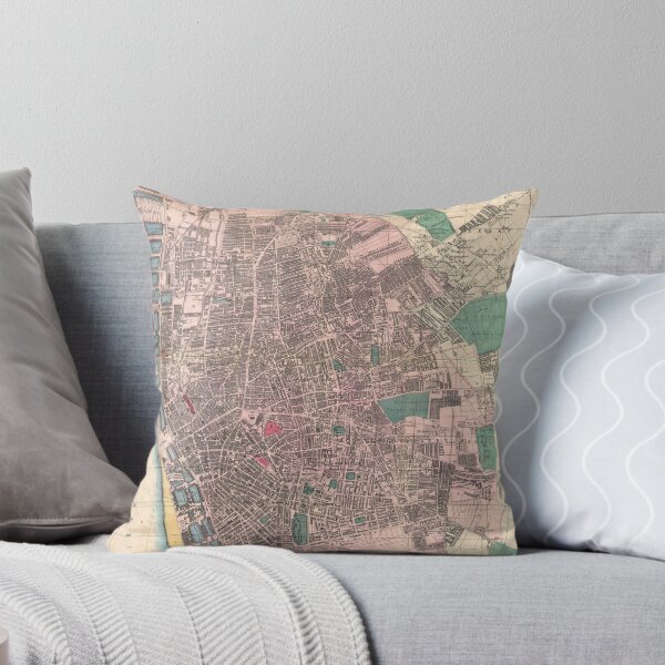 Item preview, Vintage Map of Liverpool England (1890) designed and sold by BravuraMedia.