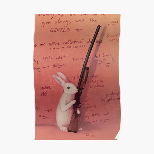 Poster Kaninchen Redbubble