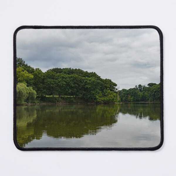 Item preview, Green and Gray Summer Mirror designed and sold by Georgia Mizuleva.