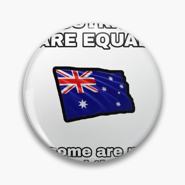 Item preview, all aussies are equal designed and sold by Jimmies.