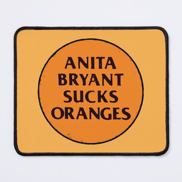 Item preview, Retro 1977 LGBT+ Protest Slogan: Anita Sucks designed and sold by BendeBear.