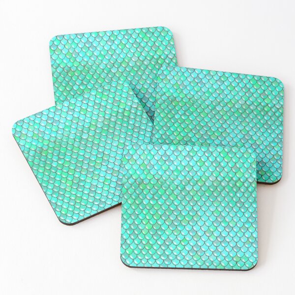 Item preview,  Dragon scale - Aqua Green tone designed and sold by Kestrelle.
