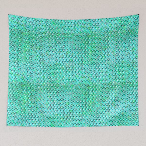 Item preview,  Dragon scale - Aqua Green tone designed and sold by Kestrelle.