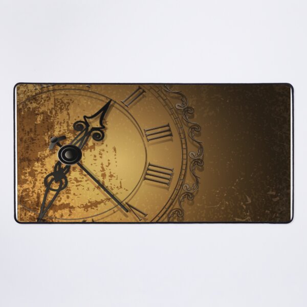 Item preview, Digitalised Antique clock with Vintage Background designed and sold by WearWolfDesigns.
