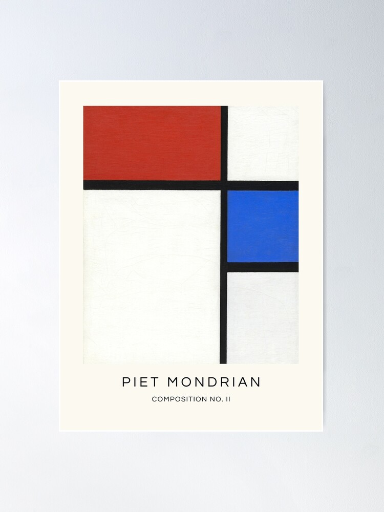 Composition No. 2 by Piet Mondrian 