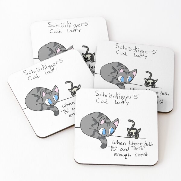 Item preview, Schrodingers cat lady designed and sold by Dollymeds.