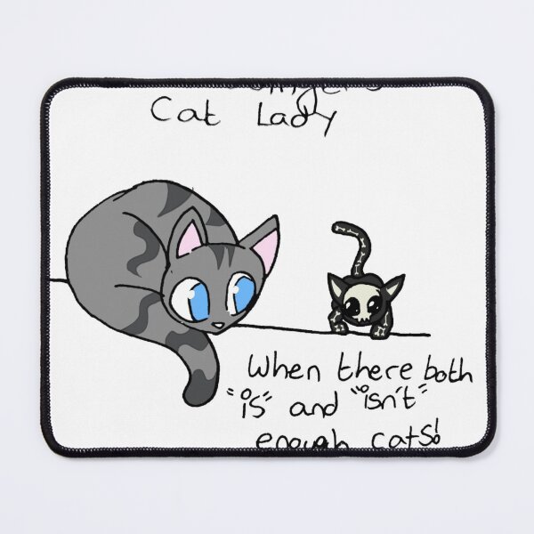 Item preview, Schrodingers cat lady designed and sold by Dollymeds.