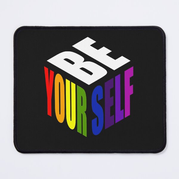 Item preview, Be Yourself Rainbow Cube designed and sold by lmcvinco.