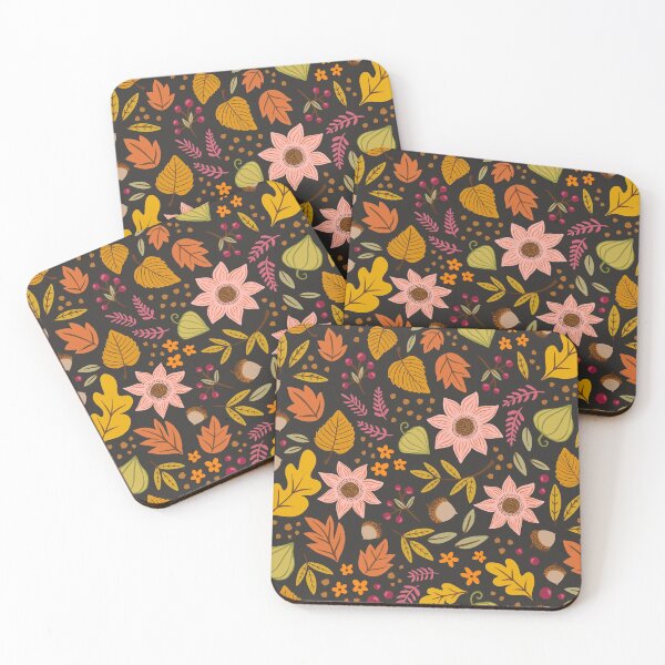 Item preview, Autumn Floral, Dark designed and sold by Jacqueline Hurd.