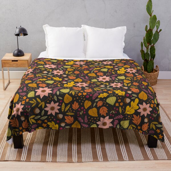 Item preview, Autumn Floral, Dark designed and sold by Jacqueline Hurd.