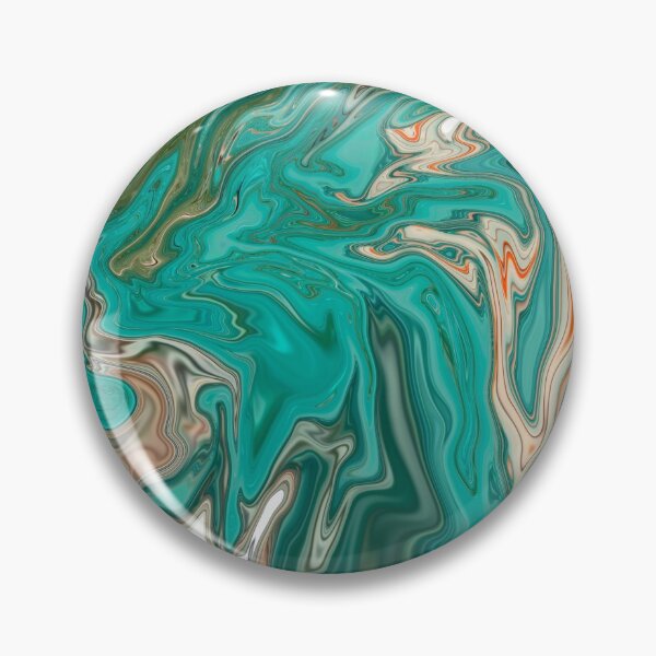 Item preview, Green and orange Abstract designed and sold by beyondrainbows.