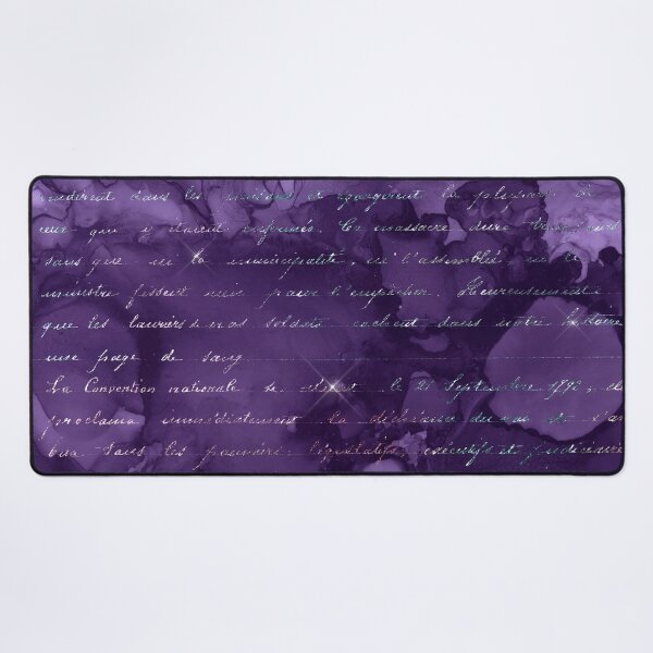 Item preview, Handwriting in Mermaid Glitter on Violet Background designed and sold by ReesDesigns.