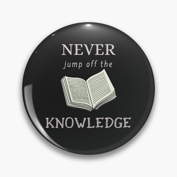Item preview, Never jump off the knowledge designed and sold by ATB20.
