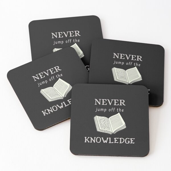 Item preview, Never jump off the knowledge designed and sold by ATB20.