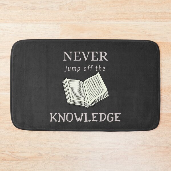 Item preview, Never jump off the knowledge designed and sold by ATB20.