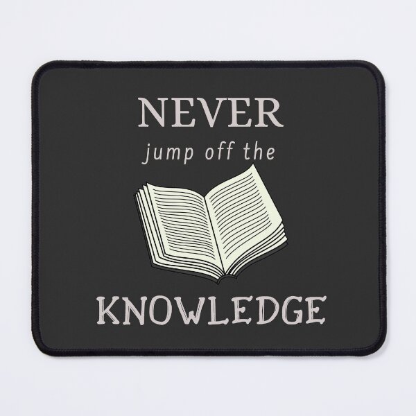 Item preview, Never jump off the knowledge designed and sold by ATB20.