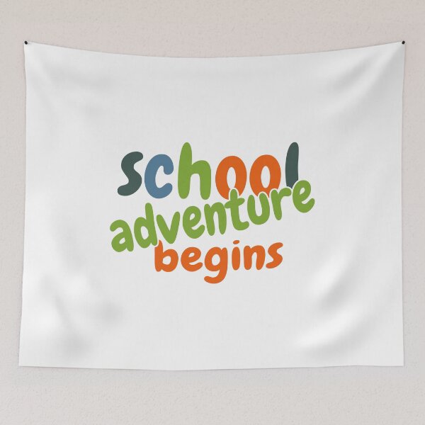 Item preview, School Adventure Begins designed and sold by SHOPBLOB.