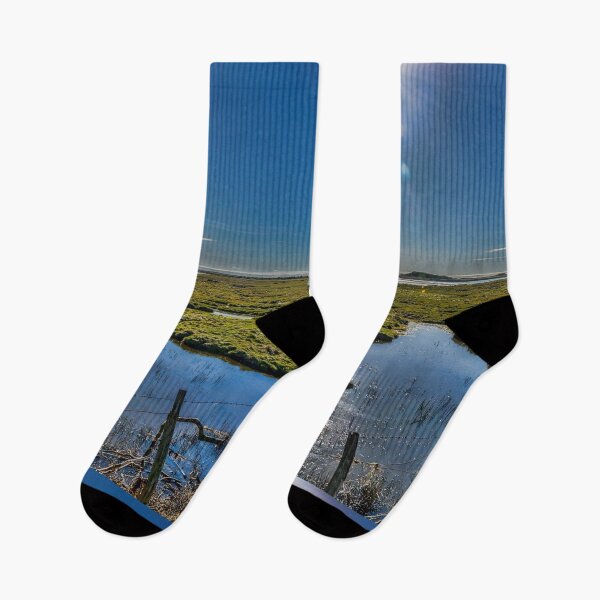 Item preview, Stunning Blue Sky Sunrise Over Glorious Still Water designed and sold by Mrspink16.