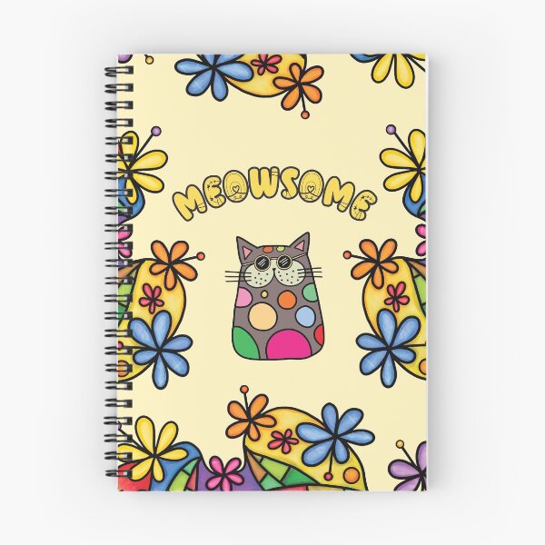 Item preview, Meowsome doodle cat designed and sold by Kidzz.