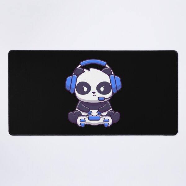 Vista previa del artículo con la obra «Panda de juegos», diseñado y vendido por Vector Scout Lab.
