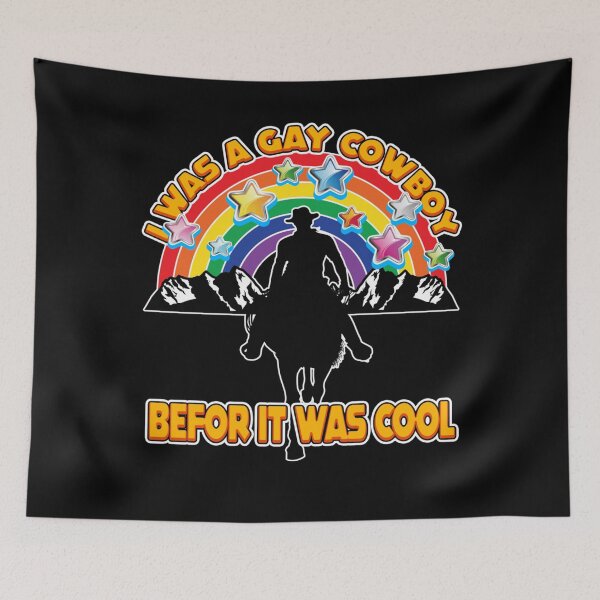Item preview, Funny I was a gay cowboy before it was cool LGBT Long Sleeve  designed and sold by FidelmaShop.