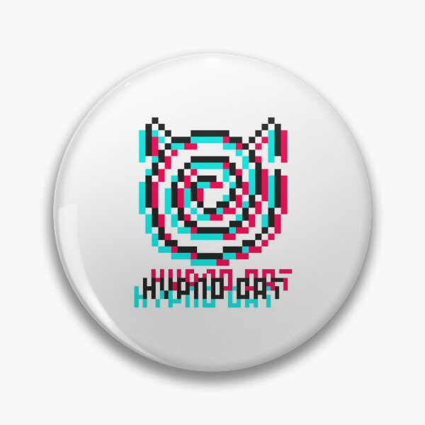 Artikelvorschau, Hypno-Katze | Tippfehler | Pixelart Hypnotisierende Katze entworfen und verkauft von in-vectors.