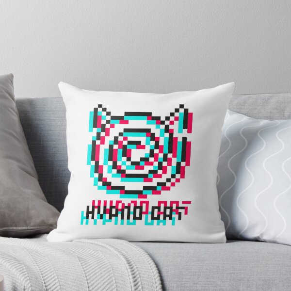 Item preview, Hypno Cat | Typo | Pixelart Hypnotising Cat  designed and sold by in-vectors.