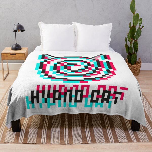 Item preview, Hypno Cat | Typo | Pixelart Hypnotising Cat  designed and sold by in-vectors.