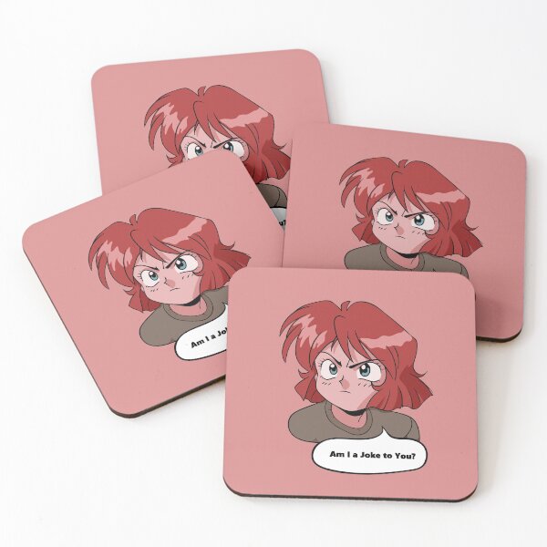 Item preview, Am I a joke to you? Anime red-head girl designed and sold by Paul-l-lab.