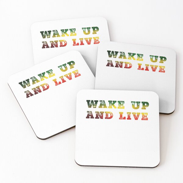 Item preview, Wake Up and Live designed and sold by Rylastores.