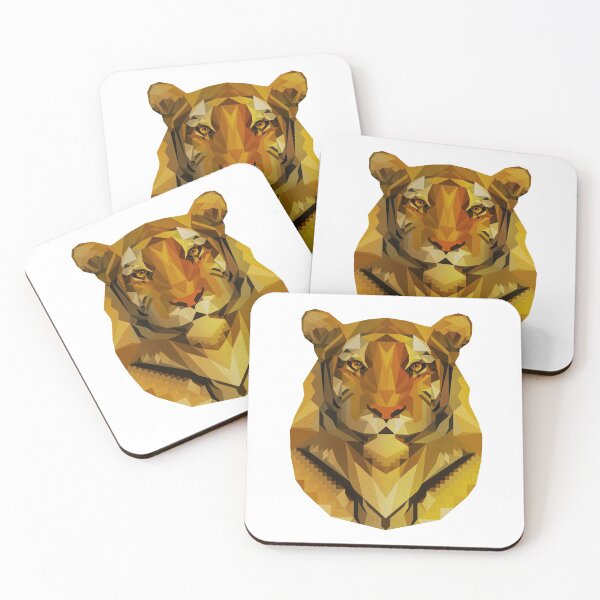Item preview, Tiger Polygon Animal Art designed and sold by llewelynwilson.