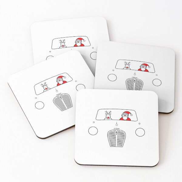 Item preview, Austin A30 classic British car Christmas special edition  designed and sold by soitwouldseem.