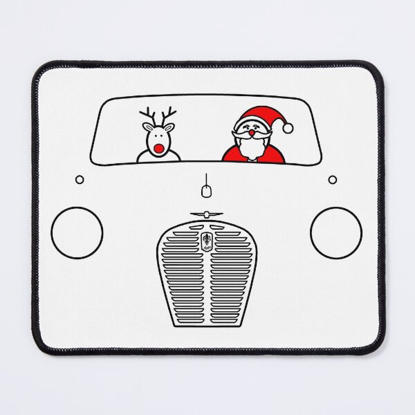 Item preview, Austin A30 classic British car Christmas special edition designed and sold by soitwouldseem.