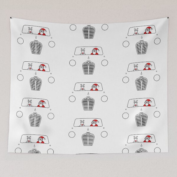 Item preview, Austin A30 classic British car Christmas special edition  designed and sold by soitwouldseem.
